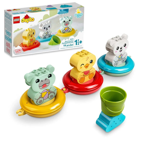 Bath Time Fun Floating Animal Train