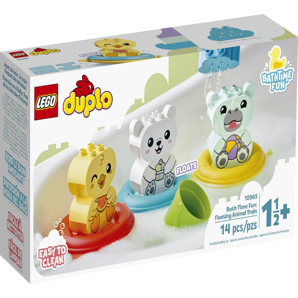 Bath Time Fun Floating Animal Train