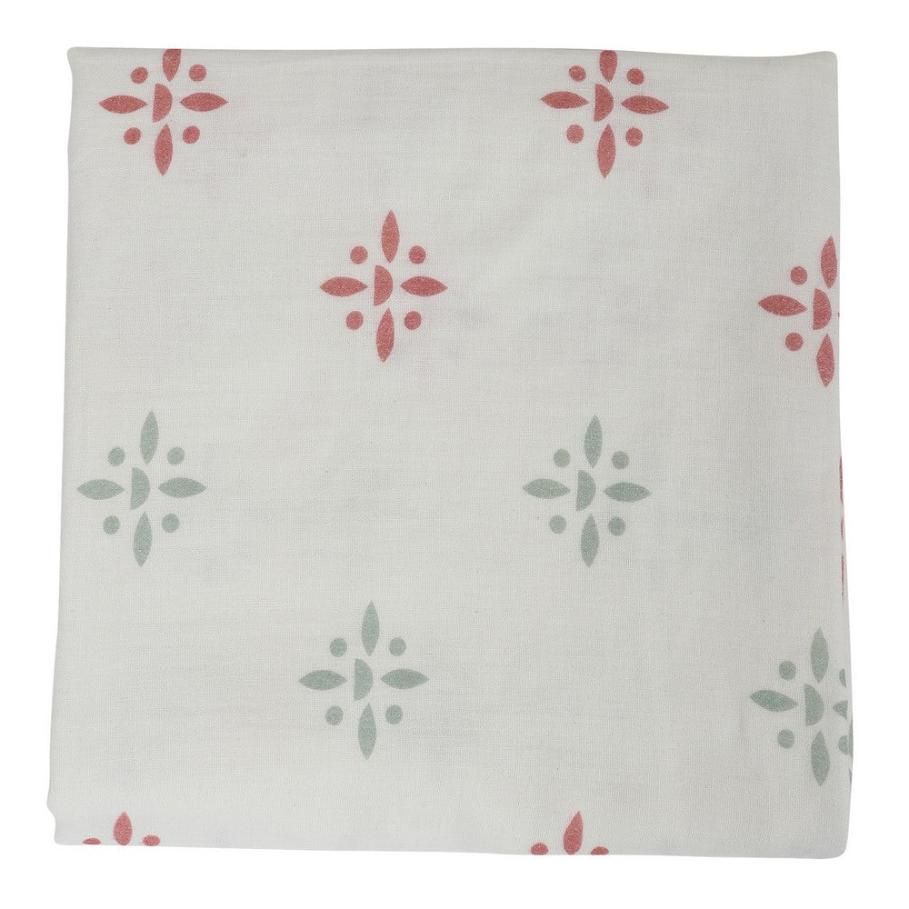 Indian Print Muslin Swaddle