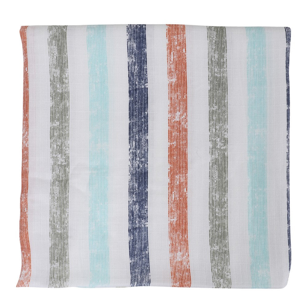 Stripe Muslin Swaddle