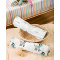 Zebra And Fish Muslin Swaddle