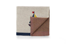 Load image into Gallery viewer, Mickey On Sail Boat Cotton Knitted All Seasons AC Blanket
