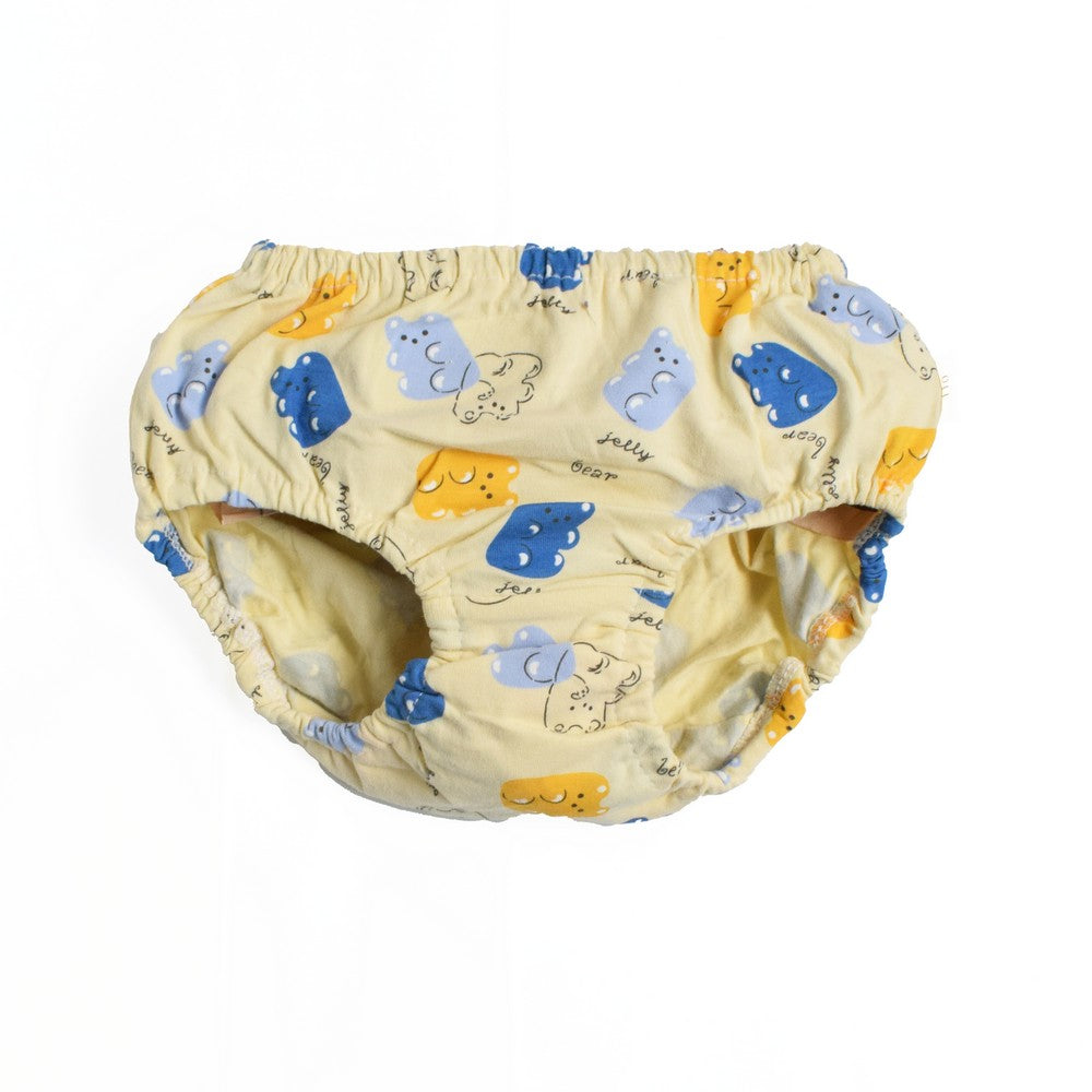 Yellow Jelly Bear Printed Briefs