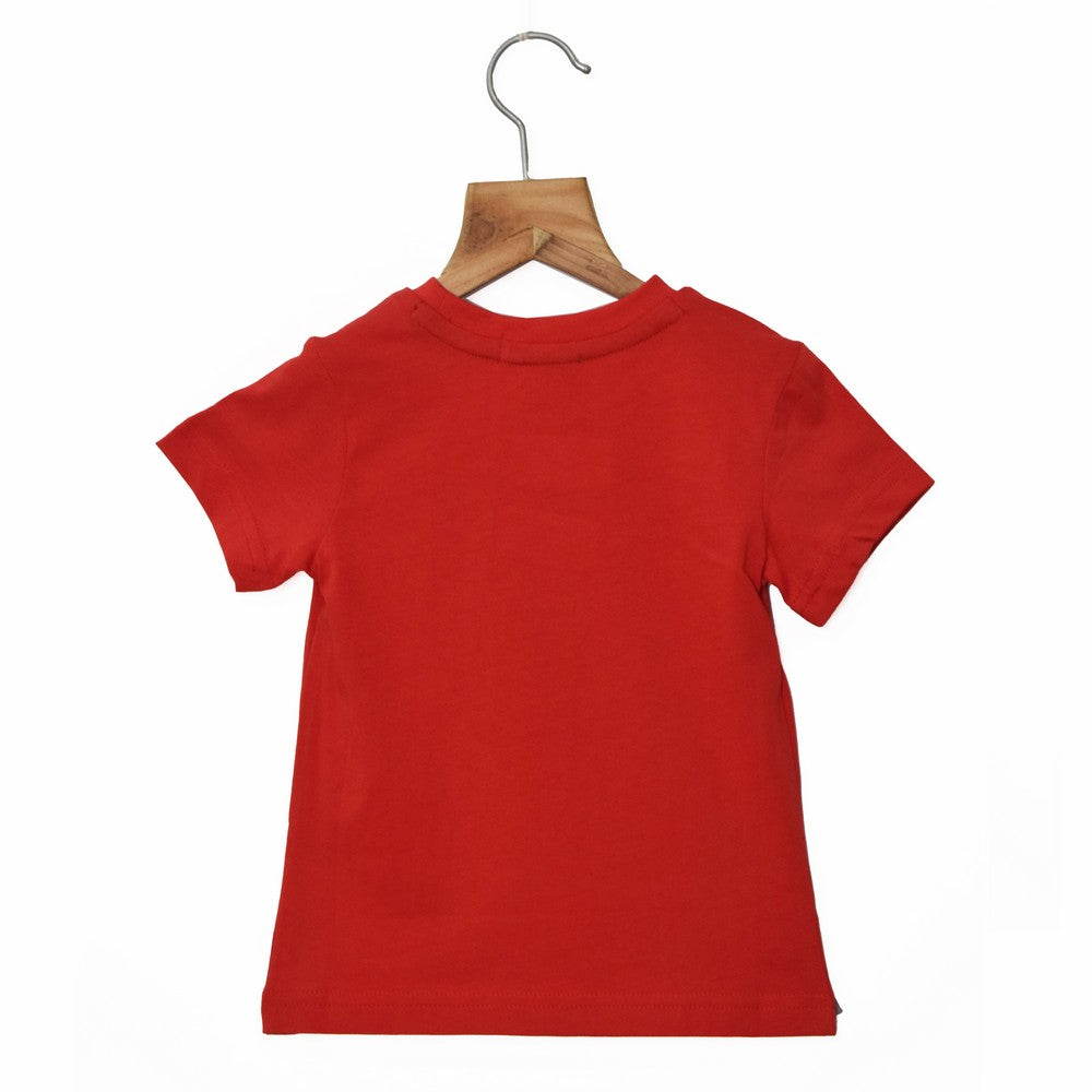 Red Friday Mode On Half Sleeves T-Shirt