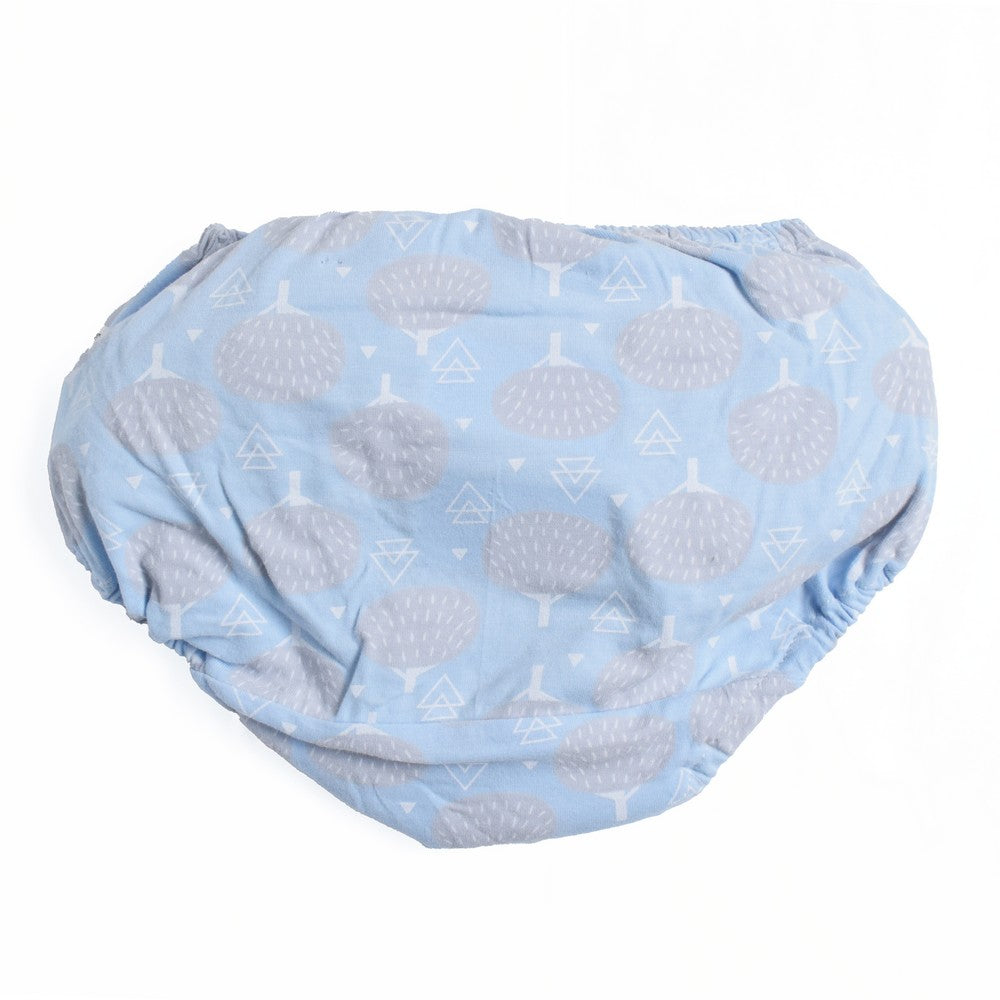 Light Blue Tree Printed Briefs