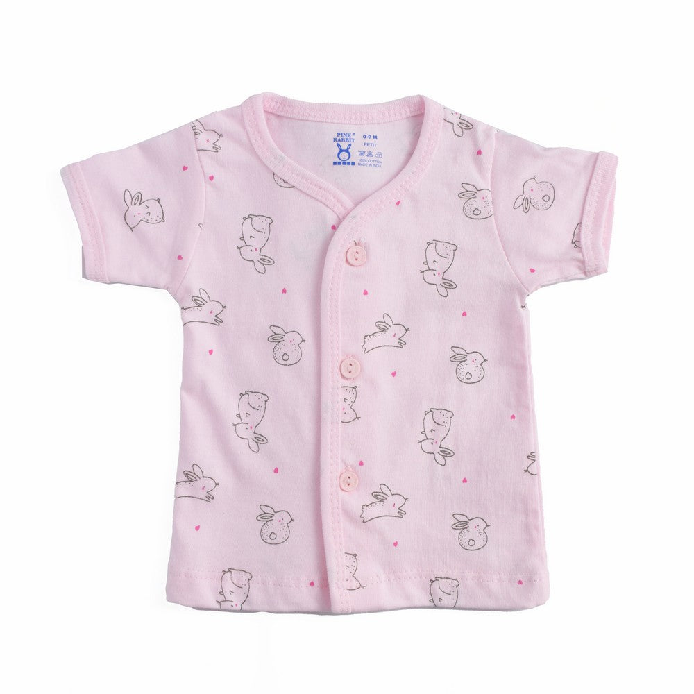 Pink Bunny Half Sleeves Jabla