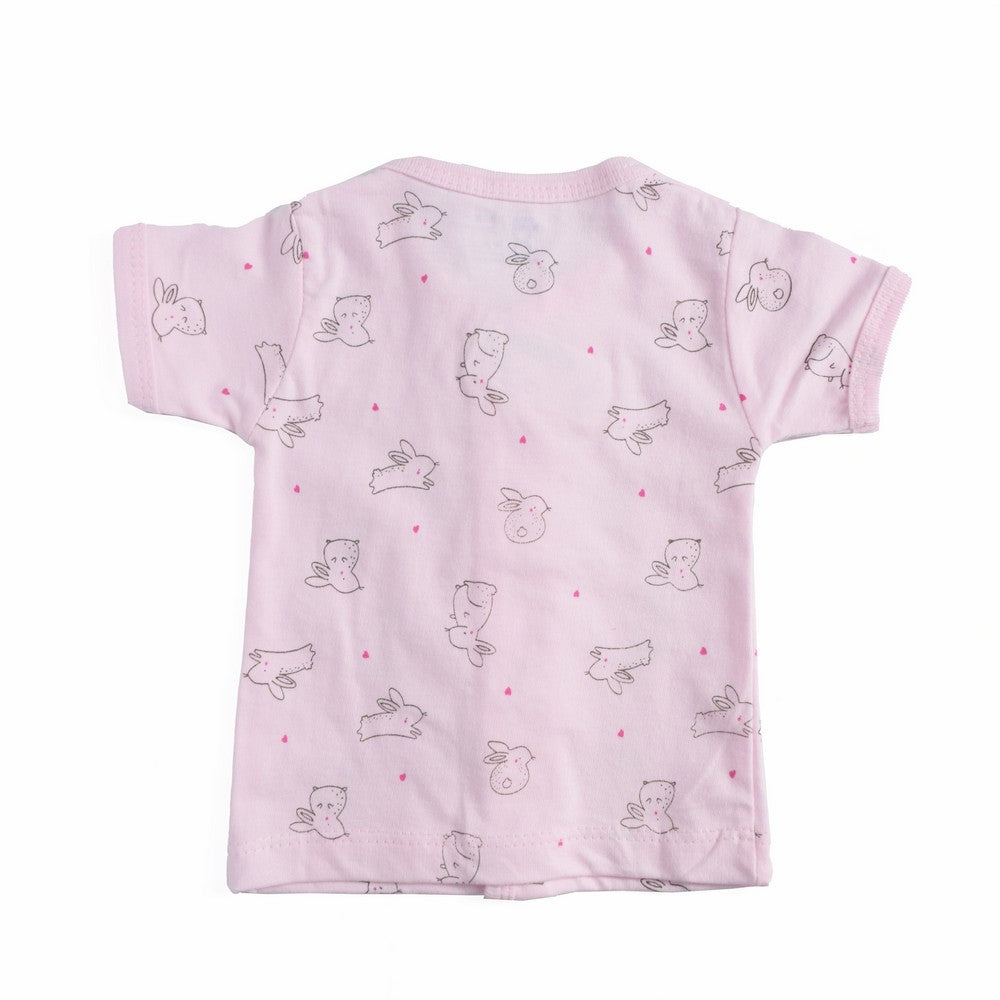 Pink Bunny Half Sleeves Jabla