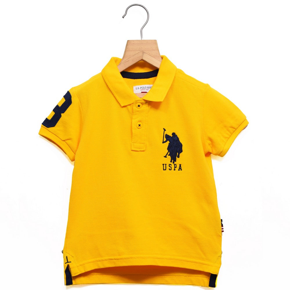 Gold Yellow U.S.Polo T-shirt