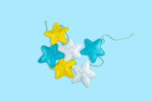 Load image into Gallery viewer, Blue Star Garland
