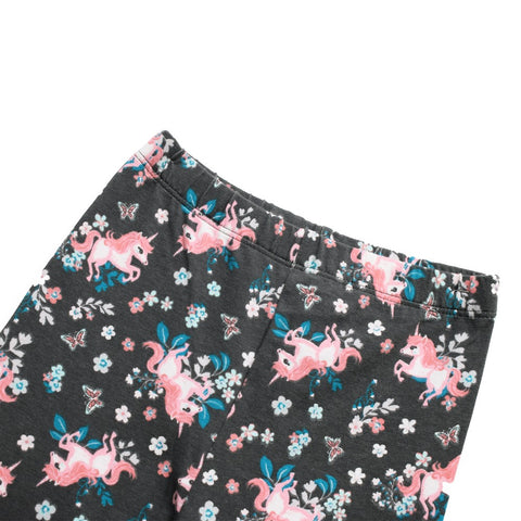 Navy Floral Legging