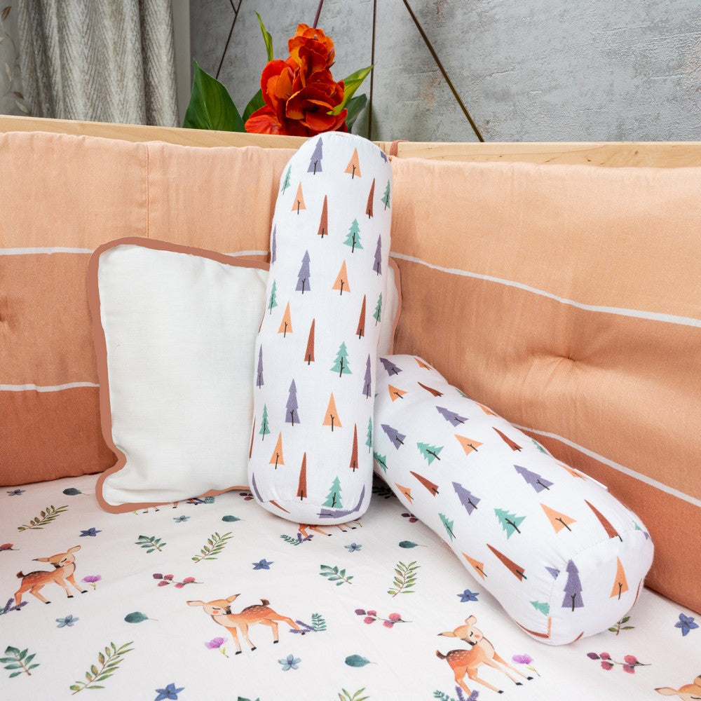 Brown Trees Organic Pillow & Bolsters