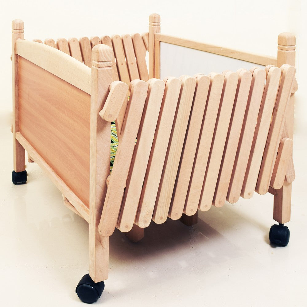 3 In 1 Wooden Expandable Cot