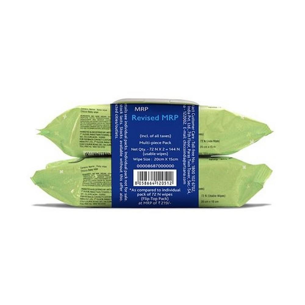 Soft Cleansing Wipes - 72 Pieces