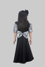 Load image into Gallery viewer, Black Sequin Bow Dress
