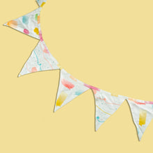 Load image into Gallery viewer, Yellow Lost In Thoughts Cot Bunting
