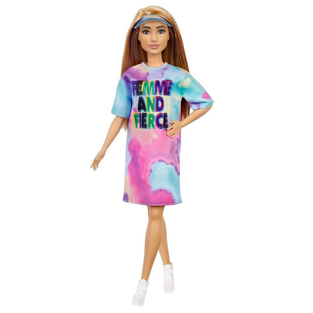 Cool Barbie Fashionistas Doll With Set Of Tie Dye Accessories