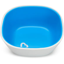 Load image into Gallery viewer, Blue/Green Splash Toddler Bowls - 2Pk

