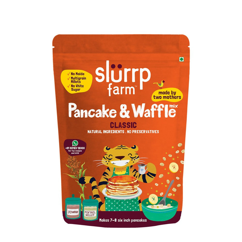 Slurrp farm Classic Vanilla Millet Pancake - 150gm