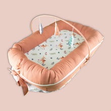 Load image into Gallery viewer, Brown Deer Organic Size Adjustable Baby Nest
