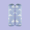 Purple Clouds Organic Pillow & Bolsters