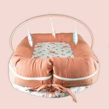 Load image into Gallery viewer, Brown Deer Organic Size Adjustable Baby Nest
