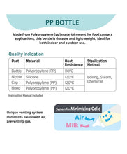 Load image into Gallery viewer, Pink Abstract Print Feeding Bottle - 240ml
