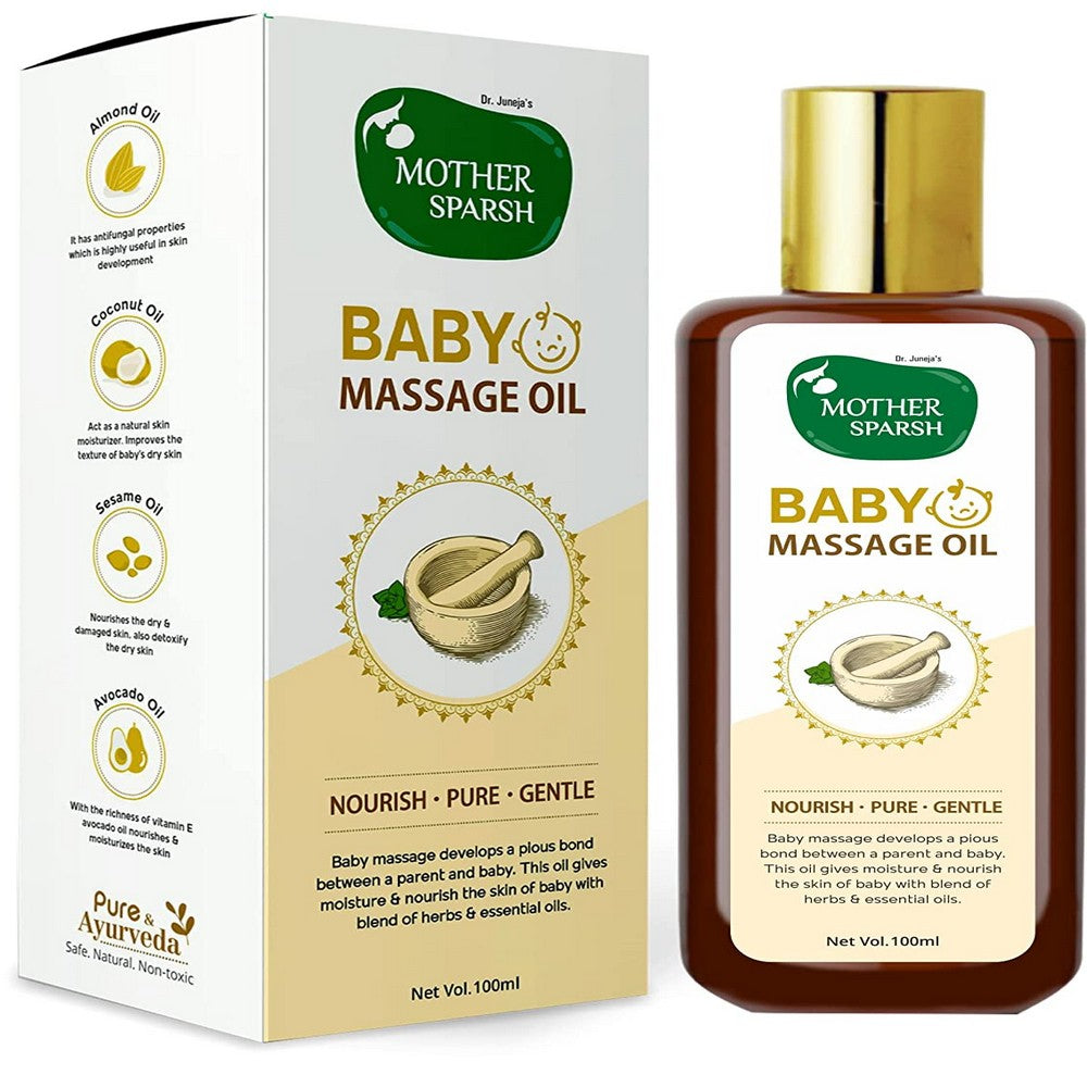 Mother Sparsh Baby Massage Oil-100ml