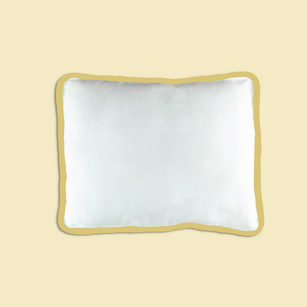 Yellow Hearts Organic Pillow & Bolsters