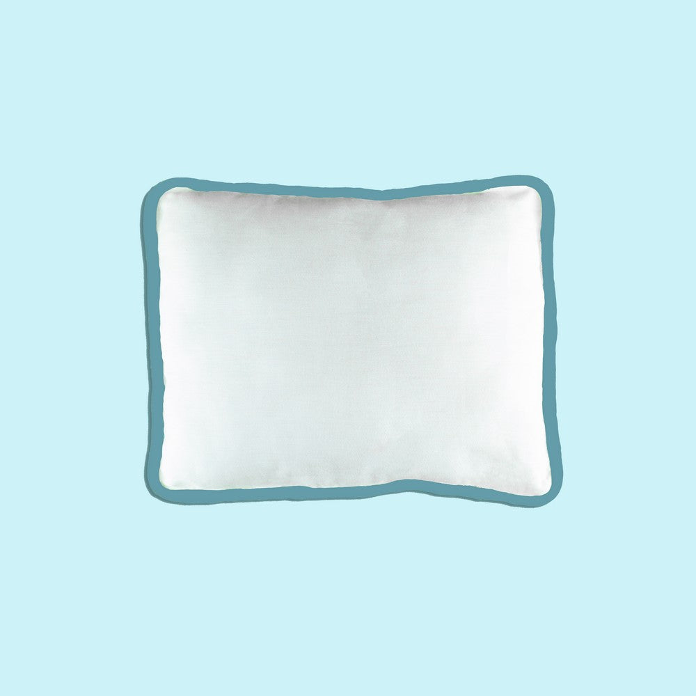 Blue Bumps Organic Pillow & Bolsters