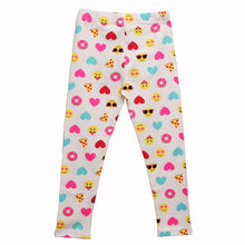 Load image into Gallery viewer, White Smiley Printed Legging
