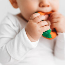 Load image into Gallery viewer, Carrot Natural Rubber Teether
