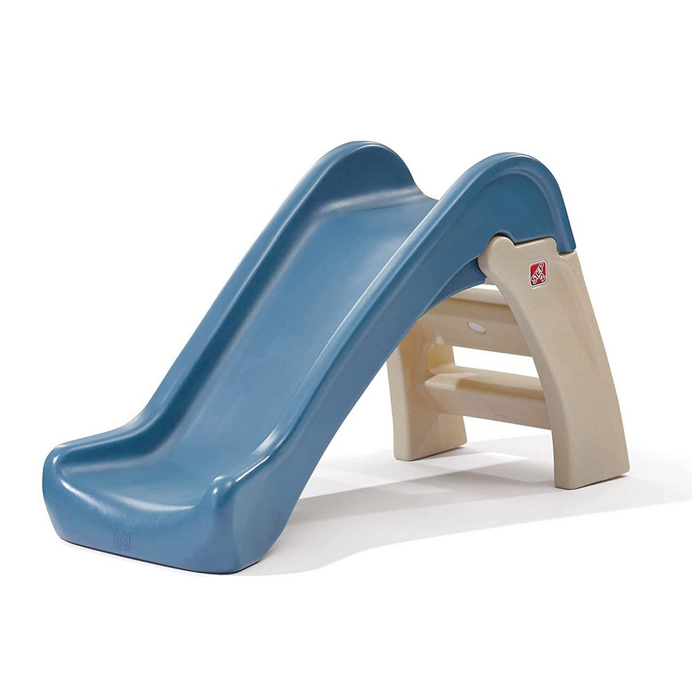 Blue Play And Fold Jr. Kids Slide