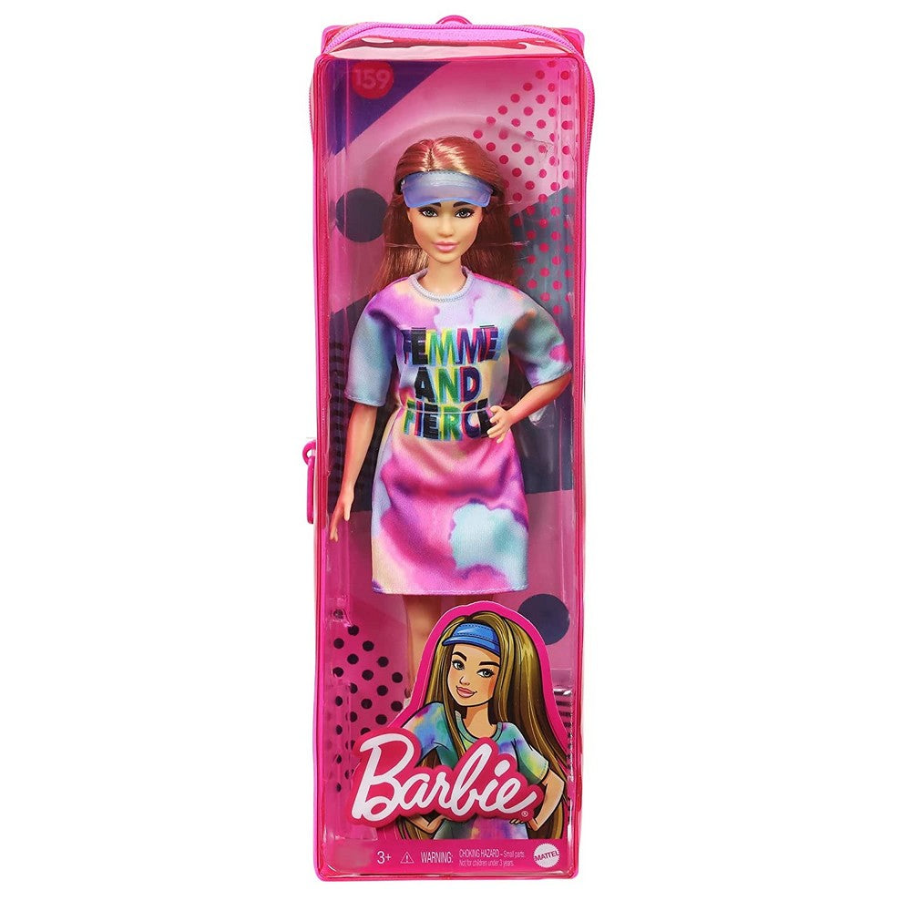 Cool Barbie Fashionistas Doll With Set Of Tie Dye Accessories