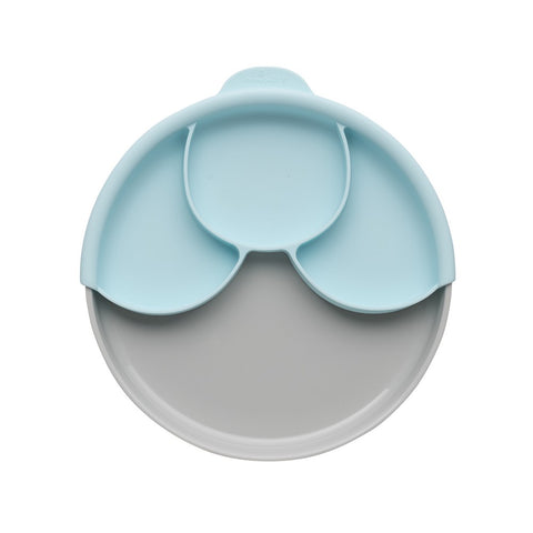Healthy Meal Suction Plate With Dividers Set