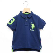 Load image into Gallery viewer, Navy Blue U.S.Polo T-shirt
