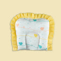 Yellow Hearts Organic U-Pillow
