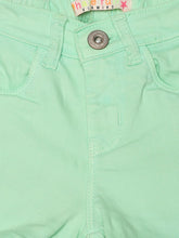 Load image into Gallery viewer, Pastel Green Denim Shorts
