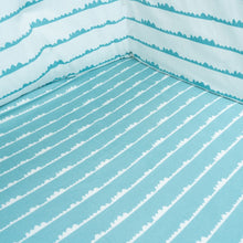 Load image into Gallery viewer, Blue Bumps Organic Fitted Cot Sheet
