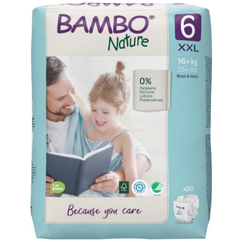 Size 6 Premium Baby Diapers - 20 Pieces (16+ kg)