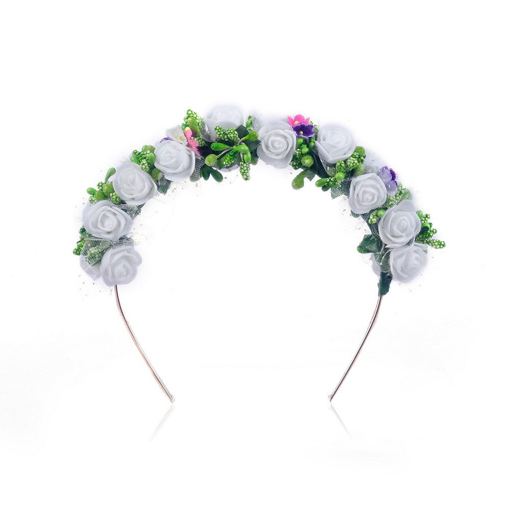 White Flower Tiara Style