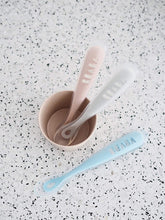 Load image into Gallery viewer, Pink 1st Stage Silicone Spoon
