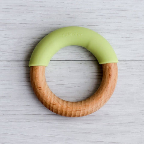 Wood + Silicone Simple Ring