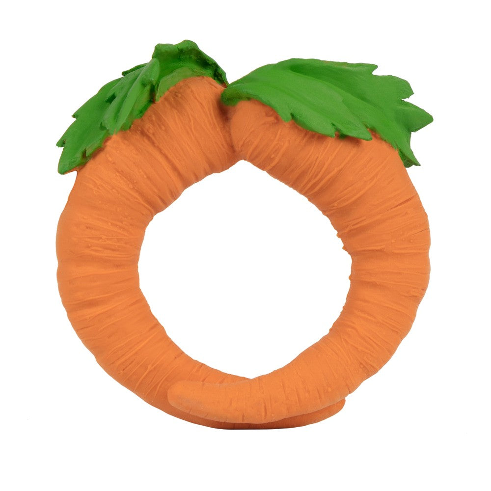 Carrot Natural Rubber Teether