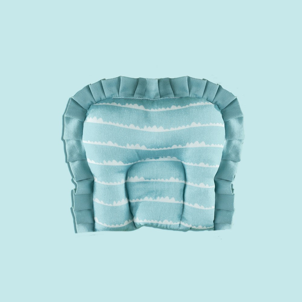 Blue Bumps Organic U-Pillow