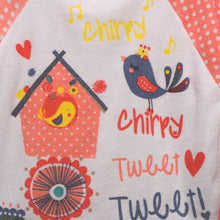 Load image into Gallery viewer, Orange Polka Dots Washable &amp; Waterproof Feeding Full Sleeves Bib
