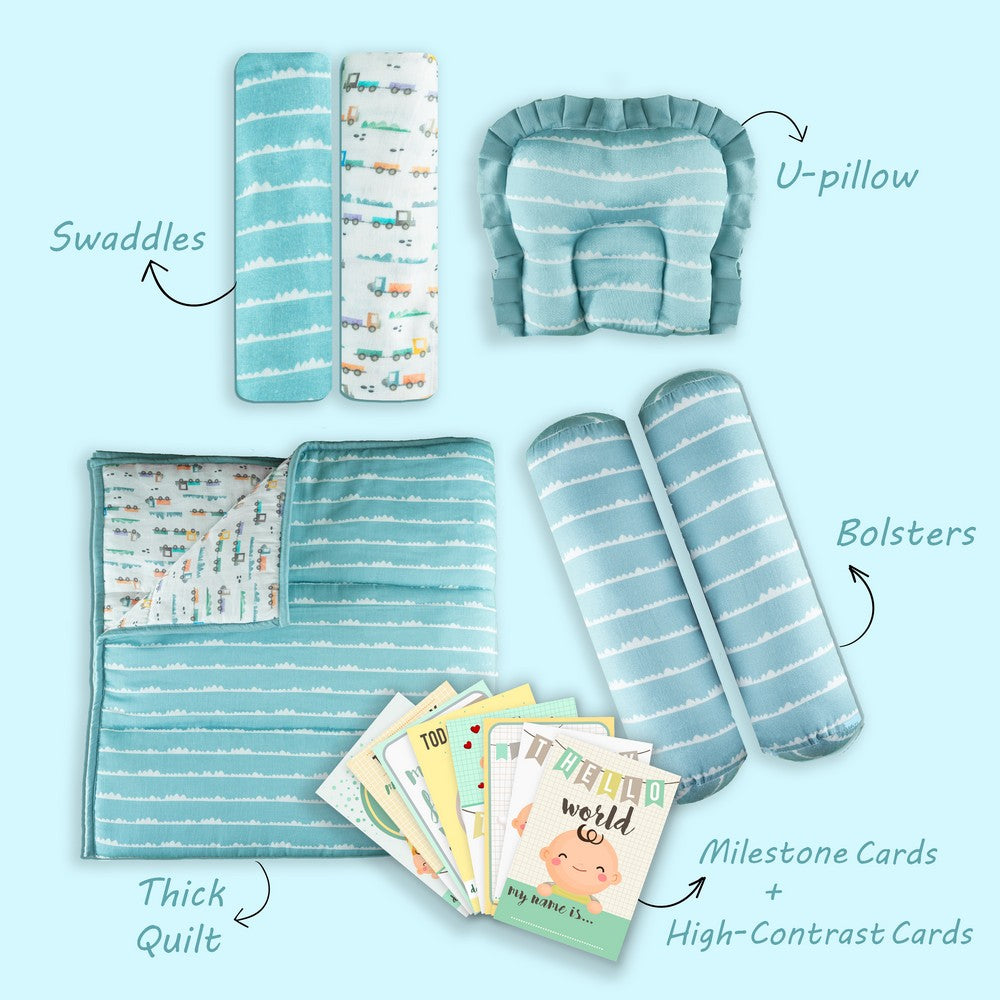 Traffic Jam Newborn Gift Set