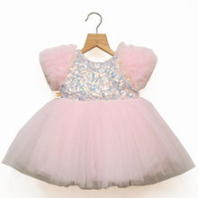 Load image into Gallery viewer, Pastel Sequin Party Frock
