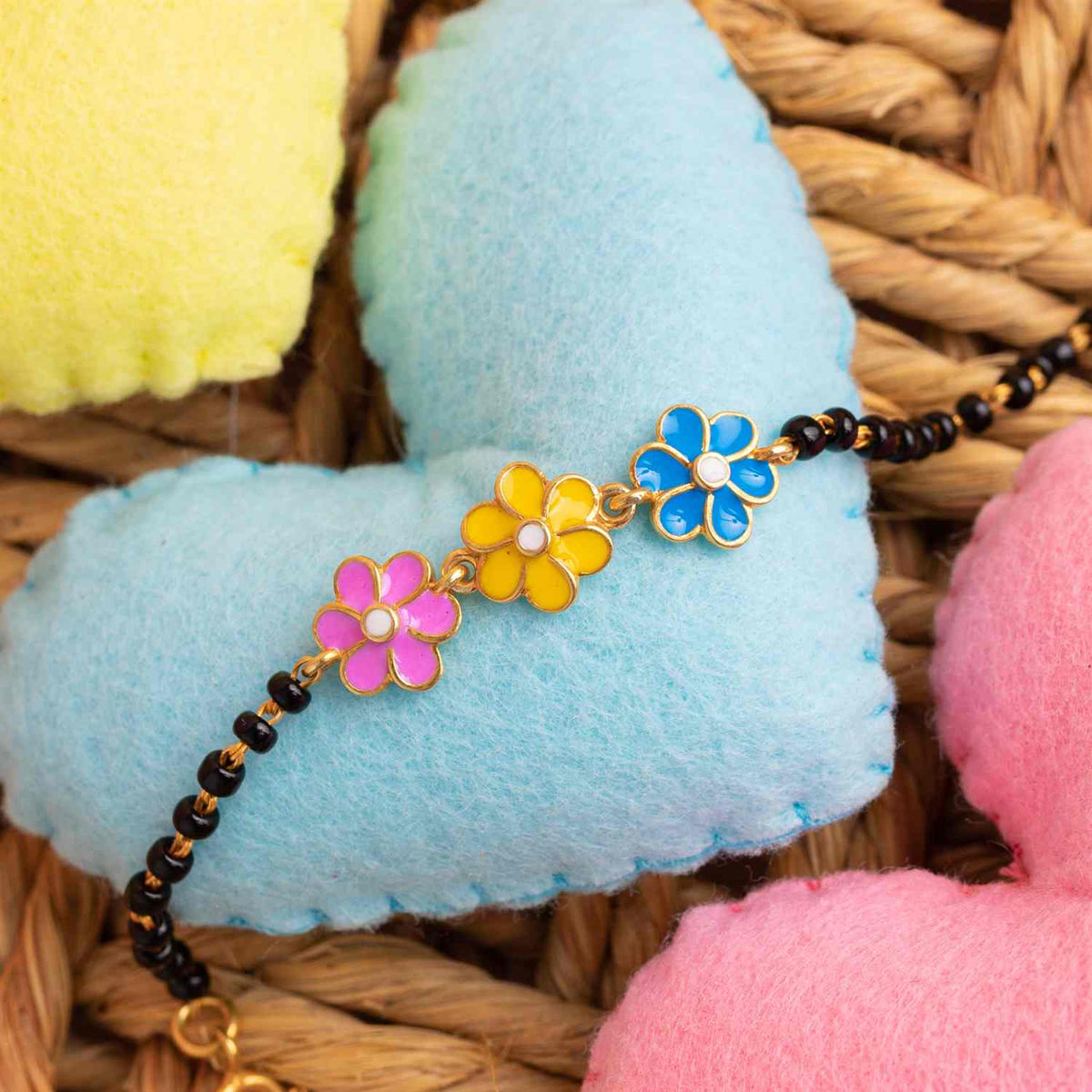 Flowers Silver Baby Nazariya Bracelet