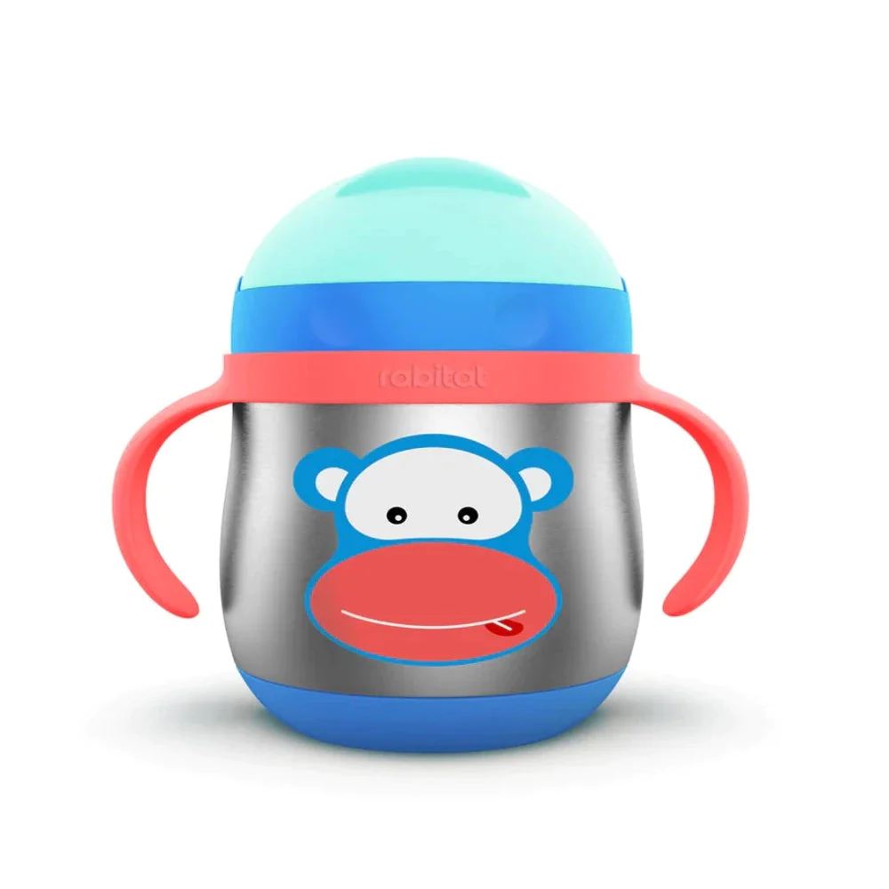 Red Cheek Monkey Gravity Sipper - 390 ml