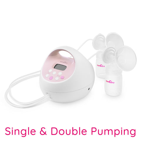Pink Spectra S2 Plus Premier Rechargeable Double Electric Breast Pump